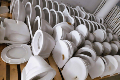 Klo-Schwemme in der Tiefgarage.